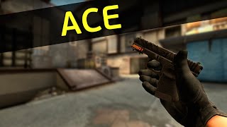 ACE ON CACHE WITH GLOCK-18 | CS:GO