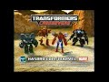 Marvel Transformers Crossovers Wave 1 Commercial