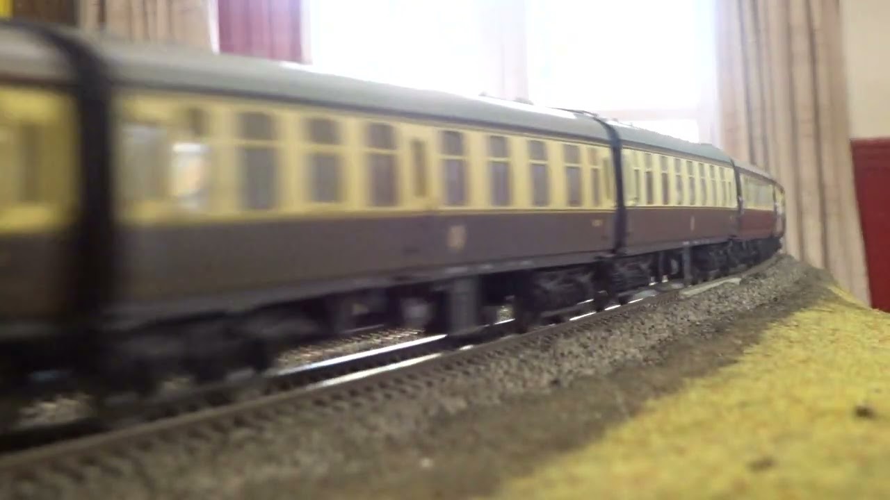 B.M.Rly.S: The HORNBY is, LMS Black Five 4-6-0 No.5000, was running on OO Gauge Layout. (V2)