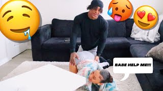 ARCHING MY BACK IN FRONT OF MY BOYFRIEND TO SEE HIS REACTION! *Done Right*