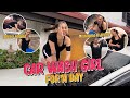 CAR WASH GIRL FOR A DAY (LAPTRIP LANG HAHAHA) | ZEINAB HARAKE