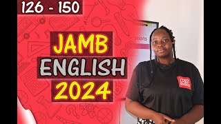 JAMB CBT English 2024 Past Questions 126 - 150