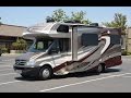 2014-2015 C-class Mercedes Benz Turbo Diesel RV Tour Forest River Solera 24D Review Video Blog