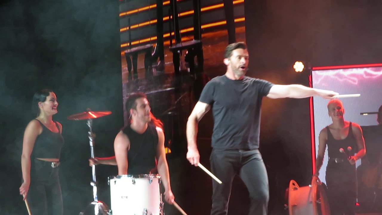 Hugh Jackman Tap dance session Prudential Center 6th October 2019