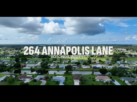 264 Annapolis Lane, Rotonda West, FL home video tour