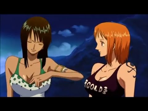 one piece but only nami boobs...