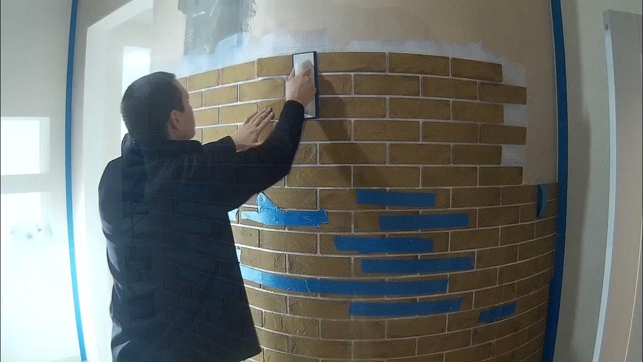 Мягкий кирпич, клинкер. Все этапы . - YouTube