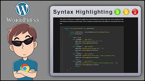 Add code syntax highlighting to your WordPress website! Wordpress Plugin - Code Syntax Block