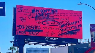 Obsession: Billboards Getting Crazy And Freaky Every Day Jus Like Nikki, Brilliant Marketing Horror