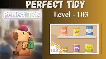 Perfect Tidy Level 103 Solutions