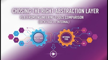 Backstage versus interne platforms: welke abstractielaag is geschikt voor uw team?