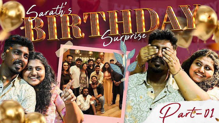 Surprising சரத் on His Birthday 🎉🥳 | Part 1 | Comali Sarath