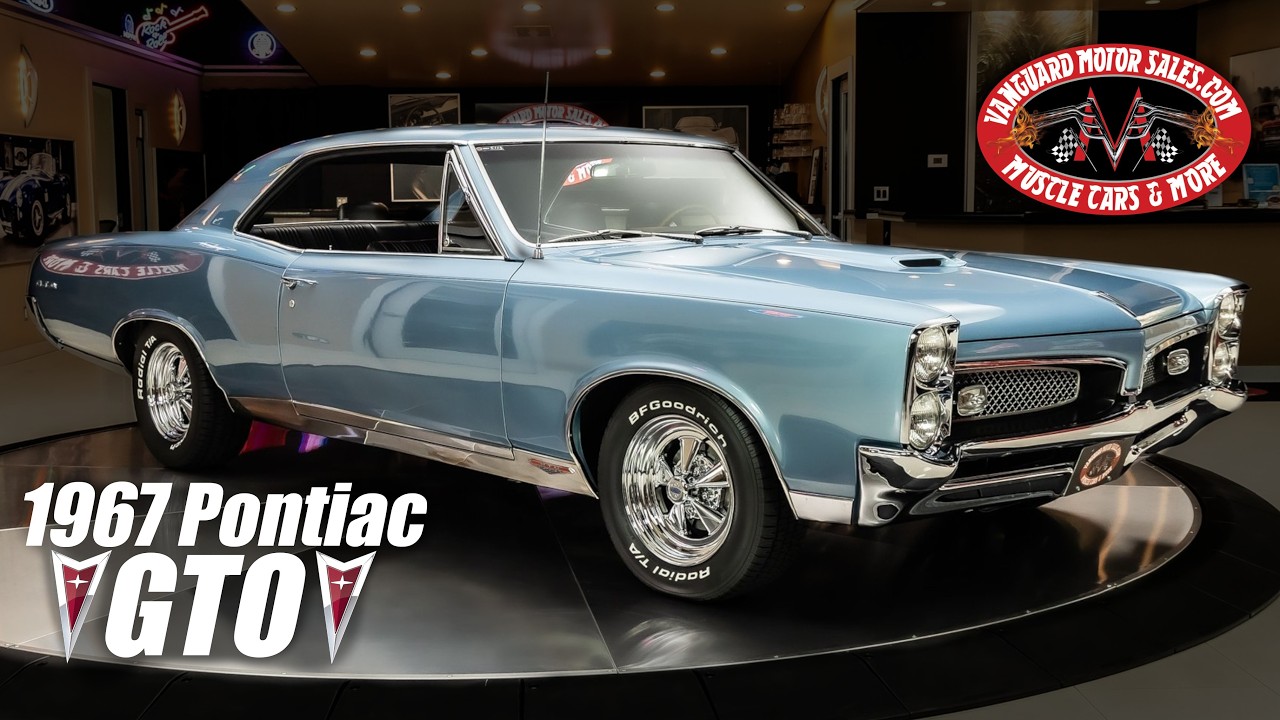 1967 Pontiac GTO For Sale Vanguard Motor Sales #5113