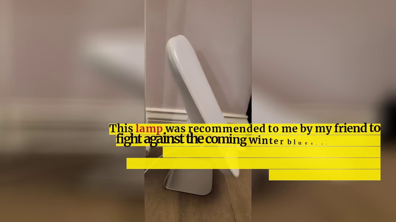 Review: Light Therapy Lamp, Miroco LED Bright White Therapy Light - UV Free 10000 Lux, 6 Bright...