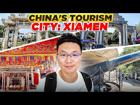 China's coastal city Xiamen - a beautiful garden on the sea