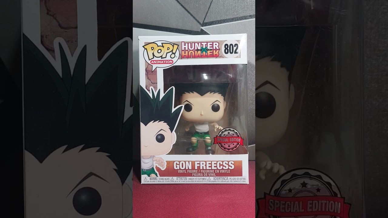 Gon Freecss in sando Funko Pop! Box No.802 