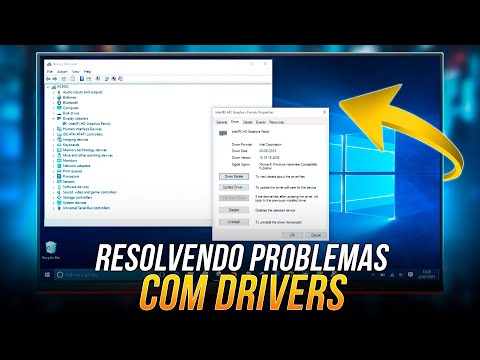 DRIVERS NO WINDOWS 10 - Como encontrar e instalar para corrigir problemas!