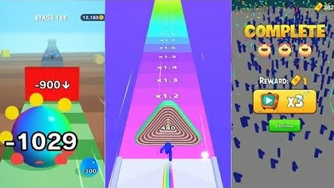 Layer Man 3D : Run & Collect vs Calculate Balls! vs Merge Number Run Master iOS Android gameplay 👌 😎