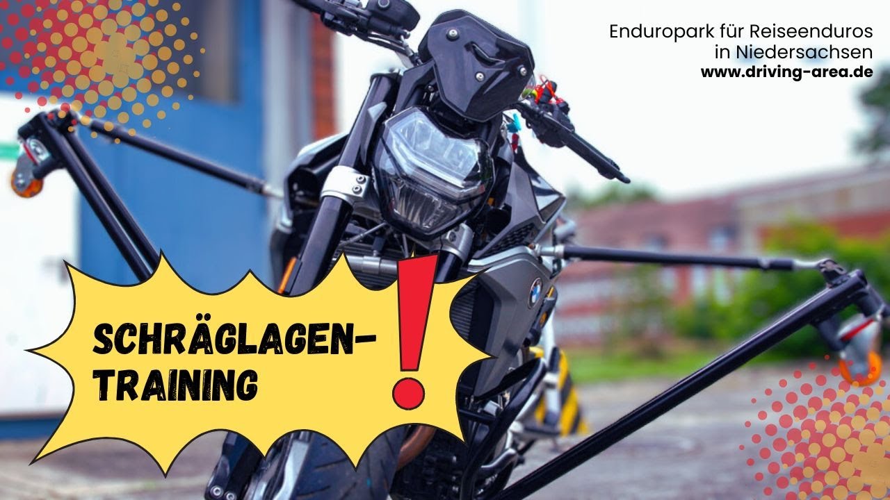 Schräglage und Kurventechniken optimieren - DRIVING AREA Wesendorf