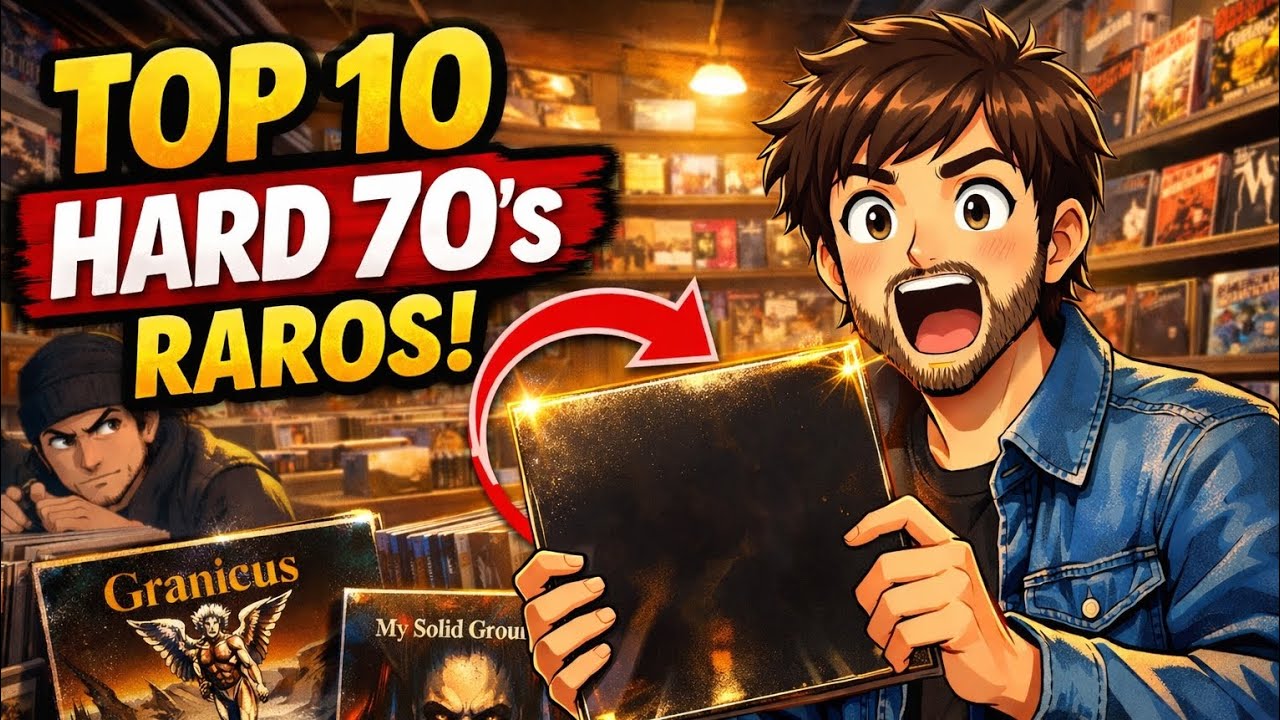 10 discos rock raro 70's mais cobiçados pelos colecionadores