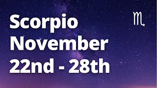 SCORPIO - The BEST READING I ve Done for You in a Long Time WOW November 22nd