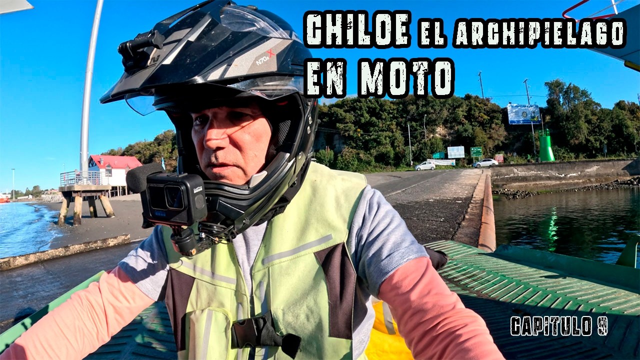 En moto🏍️ por la ISLA LEMUY🏝️ y CASTRO (Chiloé)