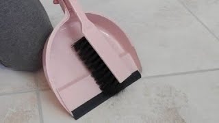 ~ASMR~ Sweeping with a dustpan... Relaxing sounds:) No talking!!