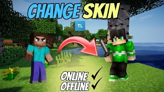 How to change your skin in tlauncher without sign in(works offline) How to change your skin in tlauncher without sign in(works offline)