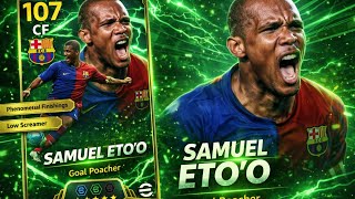 107 Epic Samuel Eto'o is UNSTOPPABLE 😱 | Phenomenal Finishing + Low Screamer