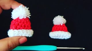 Crochet Christmas Decoration Crochet Christmas Ornament Mini Hat Tutorial