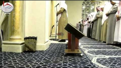 عشاء الأربعاء 4-11-1436هـ للشيخ إبراهيم العسيري سورة الحاقة خاشعة