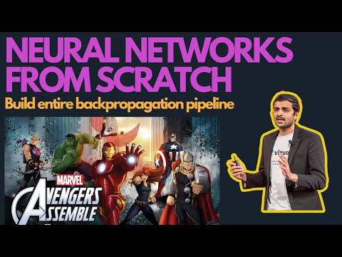 Lecture 20 - Build the entire backpropagation pipeline for neural networks | No PyTorch, Tensorflow