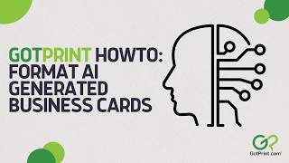 HowTo: Format Print-Ready AI Generated Business Cards