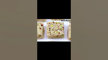 easy burfi | rava burfi recipe | suji barfi recipe | sooji ki barfi recipe #shorts #shortvideo