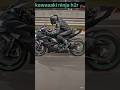 kawasaki ninja h2r top speed test 🏍️👿💀💨 #shorts