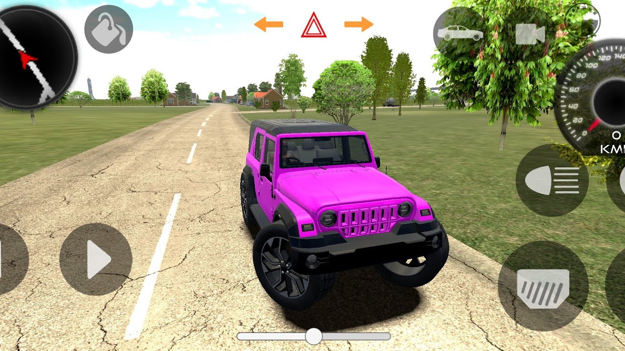 Modify Mahindra Thar Game ( Gadi wala game ) Games :  Game Play Android Gameplay 2026