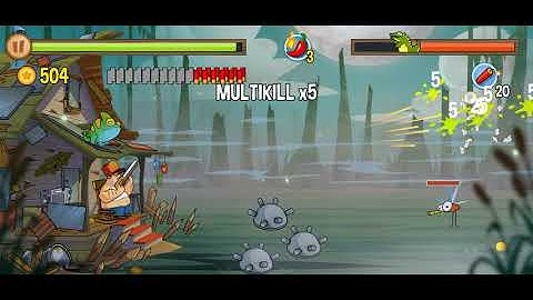 Swamp Attack - Double shotgun max upgrade