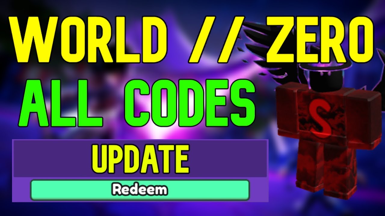 World Zero codes December 2023