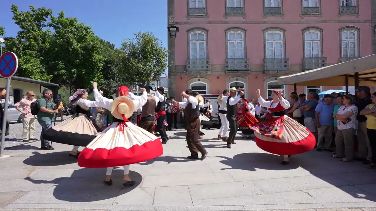 RANCHO FOLCLÓRICO DA RIBEIRA - FEIRÃO CULTURAL LARGO DE CAMÕES EM PONTE DE LIMA - 25 JUNHO 2023.