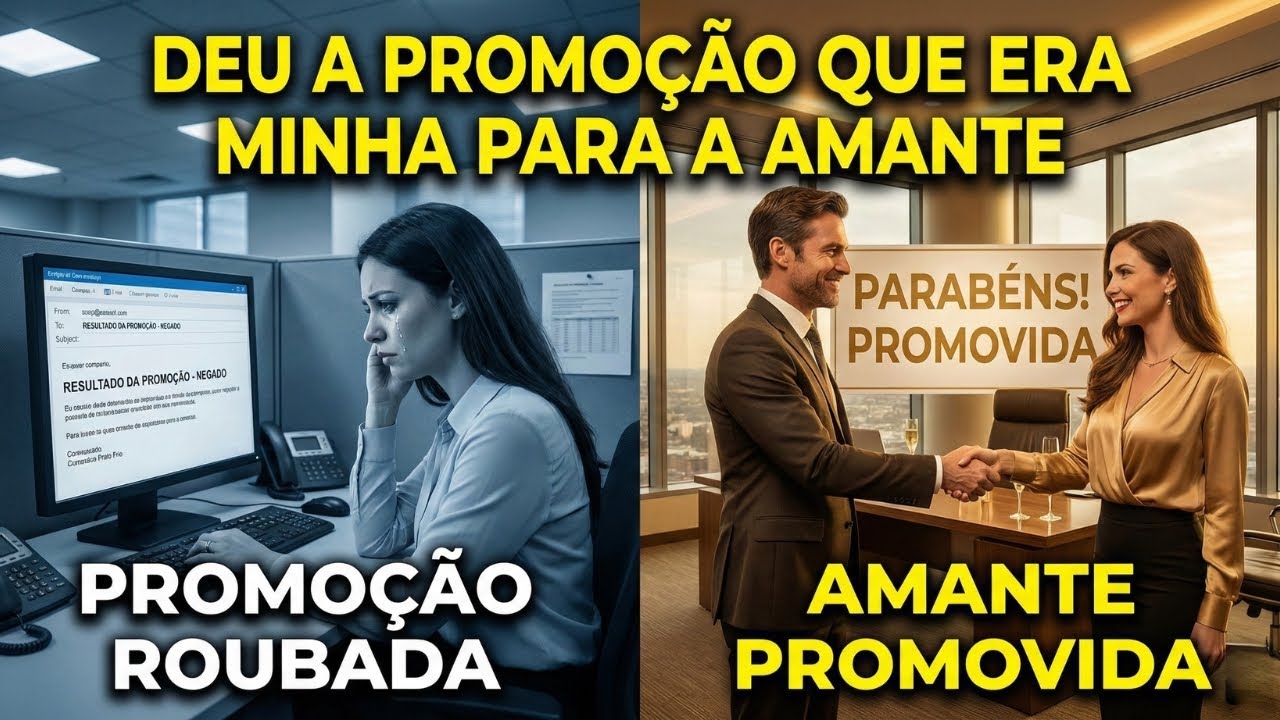 Deu a Promoção que Era Minha para a Amante Trabalhávamos Juntos