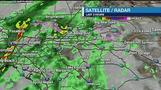 LIVE RADAR: SoCal drenched with heavy rain