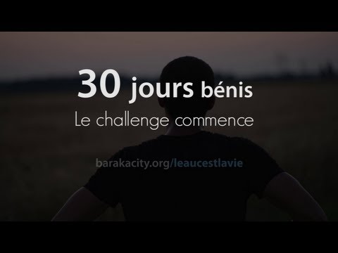 30 jours bénis... Le challenge commence !