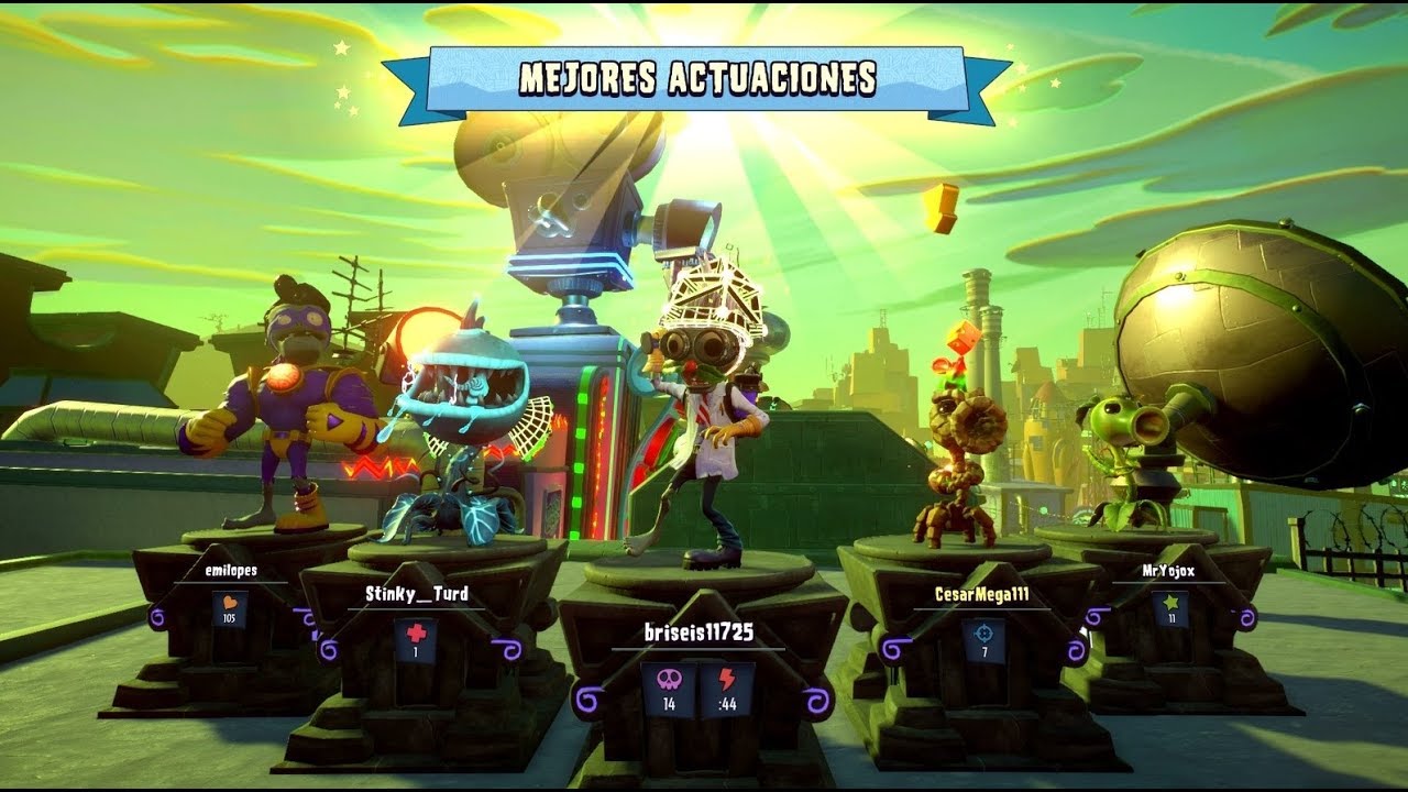 PLANTS VS ZOMBIES GARDEN WARFARE 2 MODO MEZCLADO - YouTube