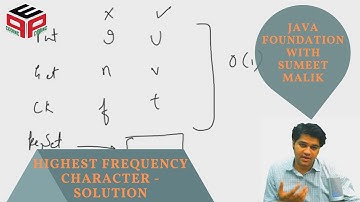 Highest Frequency Character - Solution | Hashmap and Heap | Data Structure and Algorithms in JAVA