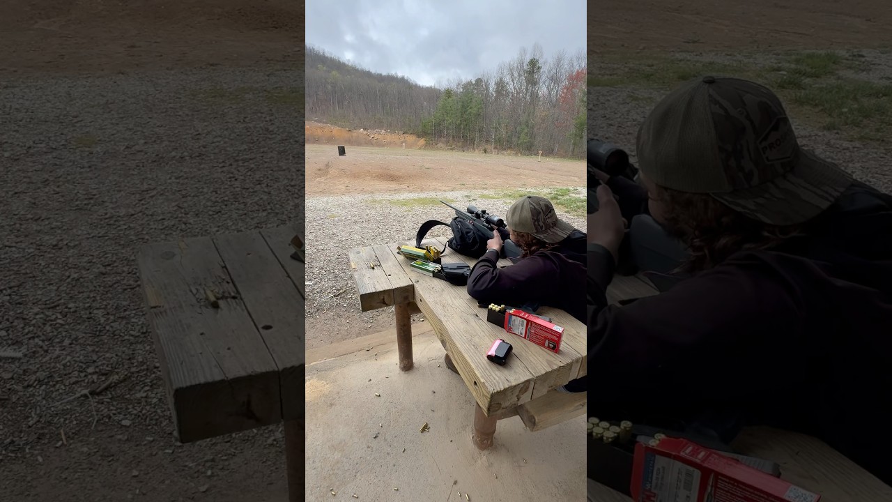 Savage Axis II 7mm-08. Great groups at 100 plus. This was only 25 yards to get the scope on. 