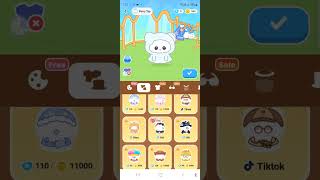 Adoraboo Full GamePlay (If Pet Have 0% Hunger. Pet Pass Away. BTW I Named Paul Tay From Character)