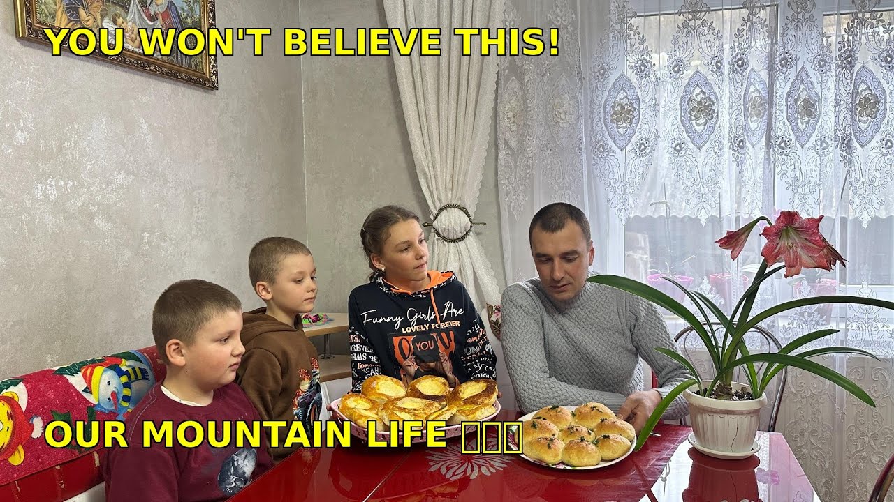 Hidden Life in the Mountains! 🏔️ Family's Secret Trout Farm & Homemade Delights 🍲🐟