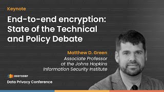 End-to-end encryption: state of technical and policy debates