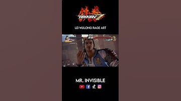 Lei Wulong | Rage Art | Tekken 7 |