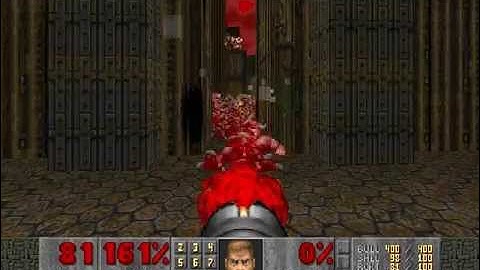 Doom 2 Sunder Level 10 UV with 99.9% in 1:04:09 (Slaughtenstein